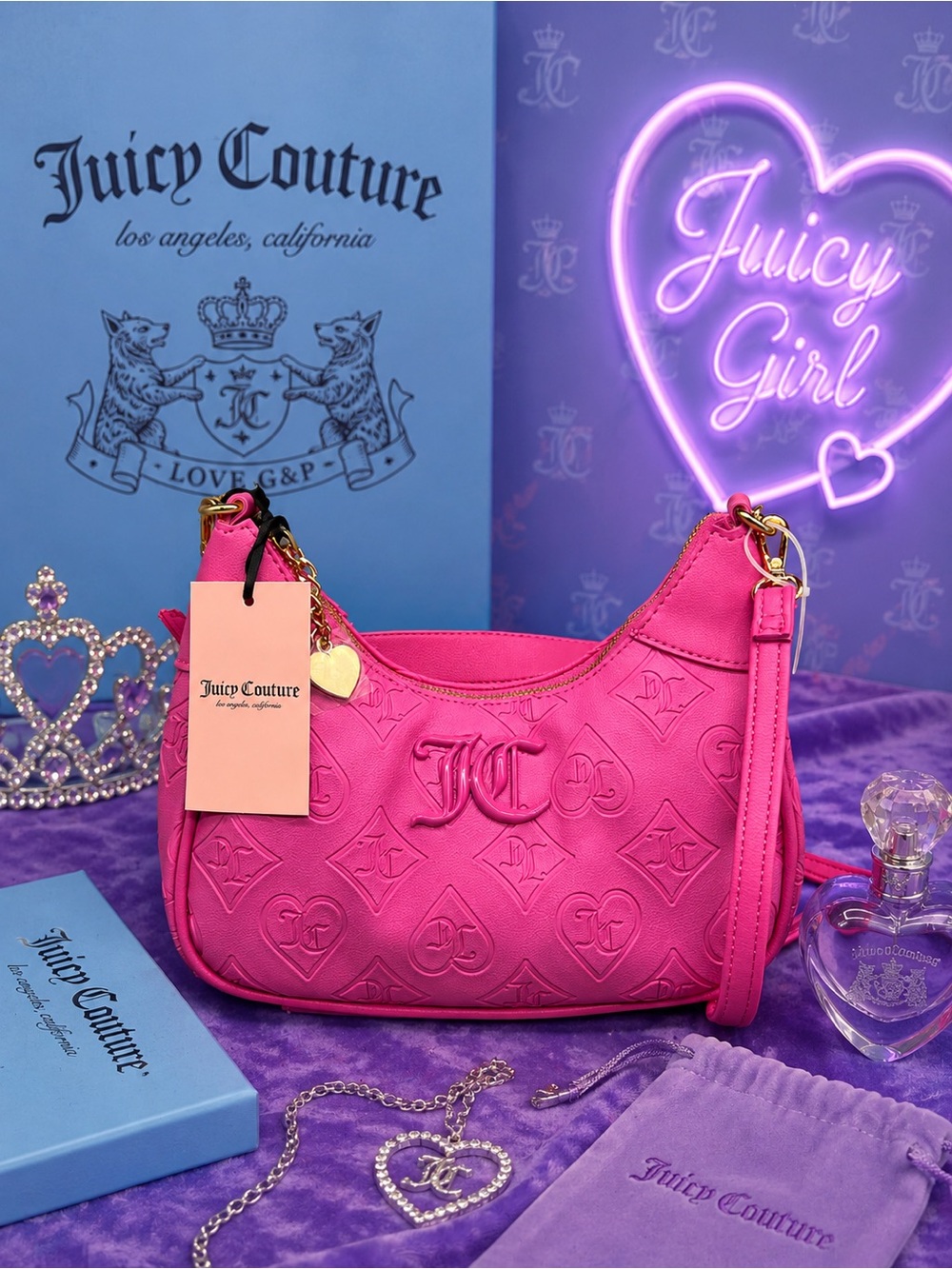 Juicy couture good times shoulder bag